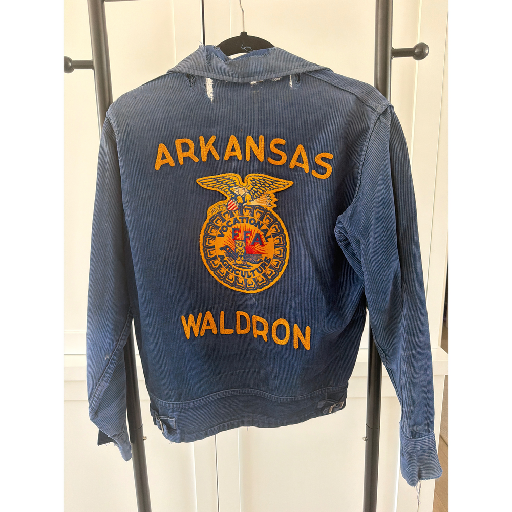 Santa Fe Vintage Vintage Corduroy Jacket in Blue - Picture 2 of 3